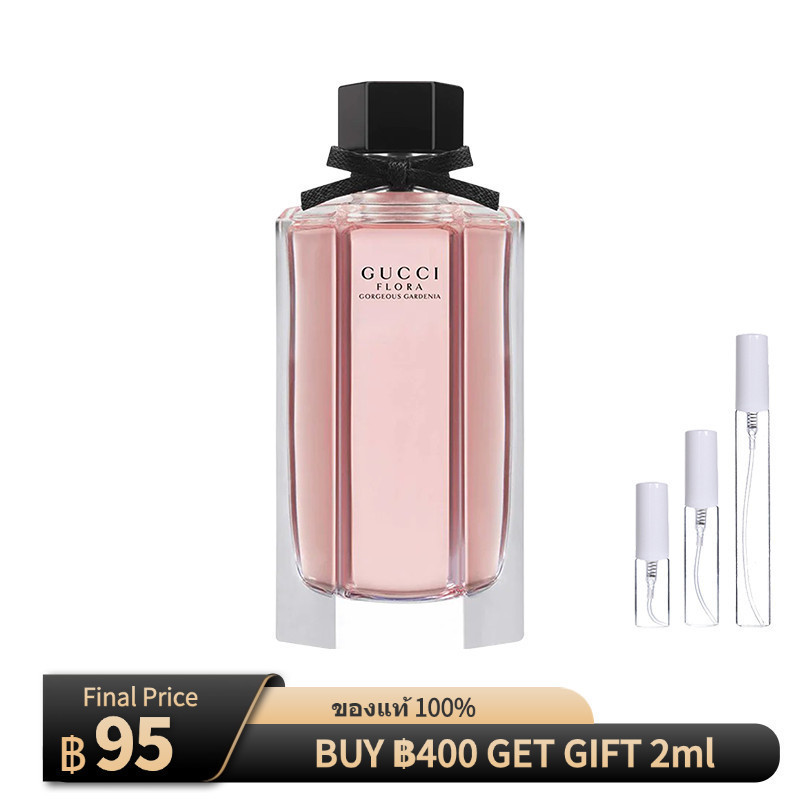 🎁ของแท้ 💯Flora by Gorgeous Gardenia EDT&Flora Gorgeous Gardenia EDP2ml/5ml/10ml น้ำหอม