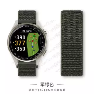 สายนาฬิกาไนลอนgarmin forerunner245 165 55 645 570 42mm s40 s50 vivomove3 vactive3 active5 active6