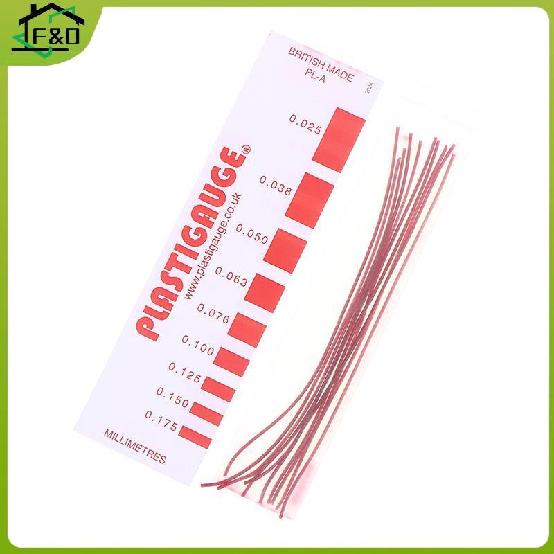 F&O PL-A Bearing Plastic Clearance Gauge วัด Clearance Gauge 0.025-0.175 มม. แบริ่ง Clearance Gauge,