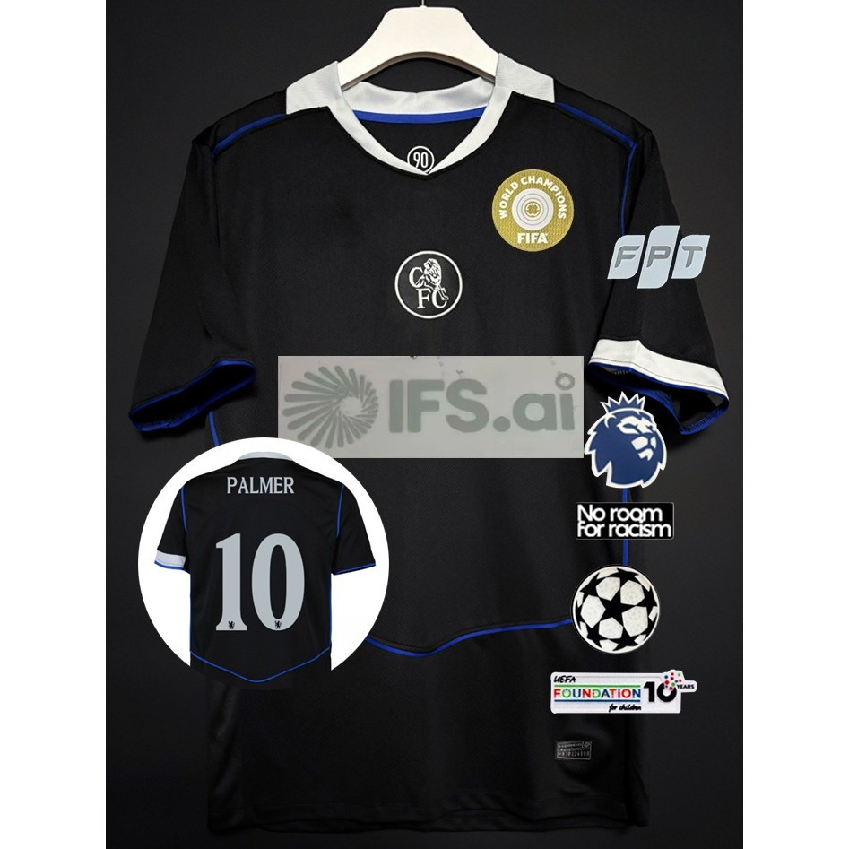 (S--5XL) 26/27 เสื้อฟุตบอลแฟนทีมเยือนที่สองเชลซี