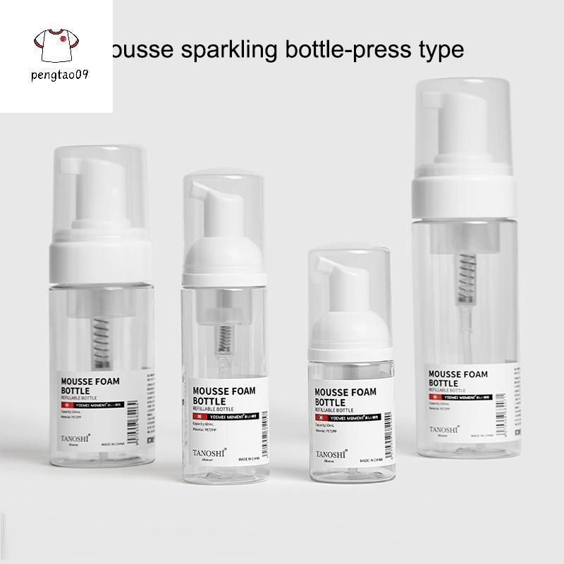 Pengatao09 ขวดปั๊มโฟม Travel Foaming Dispenser สบู่มือ Lash Cleanser แชมพูมูสรีฟิลปั๊มคอนเทนเนอร์ใหม่