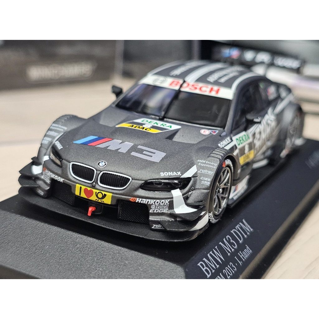 $㊓1/43 BMW BMW M3 DTM 2013 Mini Cut 43 Scale Car Model BMW M3 เคลือบ Related spark c63 dtm/rs5 dtm