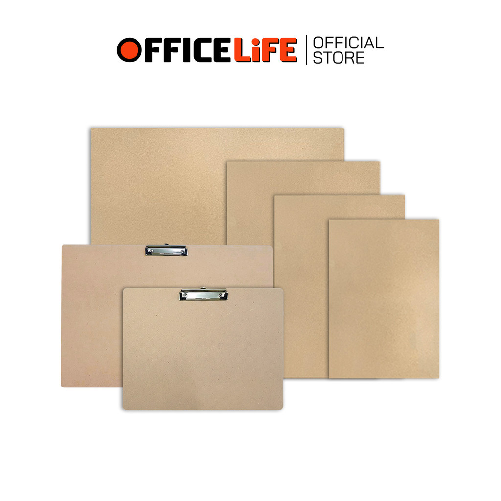 PK (พีเค) กระดานรองวาด MDF ขนาด A1 / A2 / A3 / A4 ( 1 เล่ม )