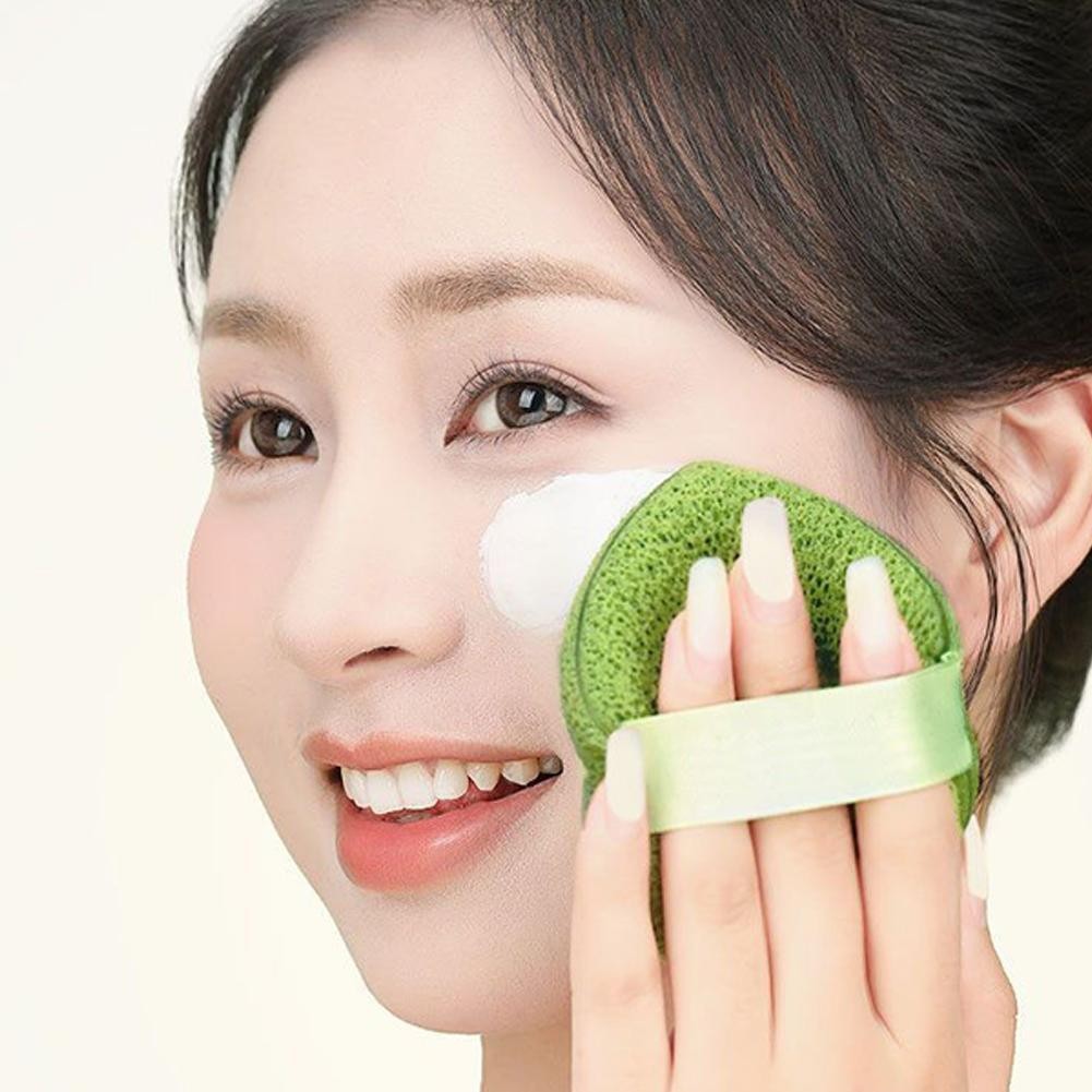 ฟองน้ําทําความสะอาดผิวหน้าสไตล์ถุงมือ Skin Friendly Facial Cleanser Soft & Pads ทําความสะอาดผิวหน้า 