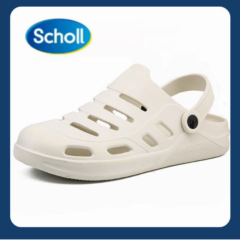 รองเท้าผู้ชาย Scholl รองเท้า Scholl ผู้ชาย Scholl sandal บุรุษสุภาพสตรีรองเท้า รองเท้าส้นแบน รองเท้า