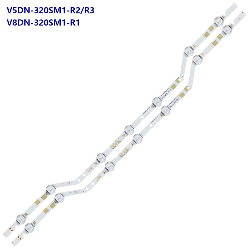 ใหม่ 2 ชิ้น/เซ็ต 7LED 620 มม.LED strip สําหรับ Samsung UE32J5000 BN96-36236A 36235A V5DN-320SM1-R2 2