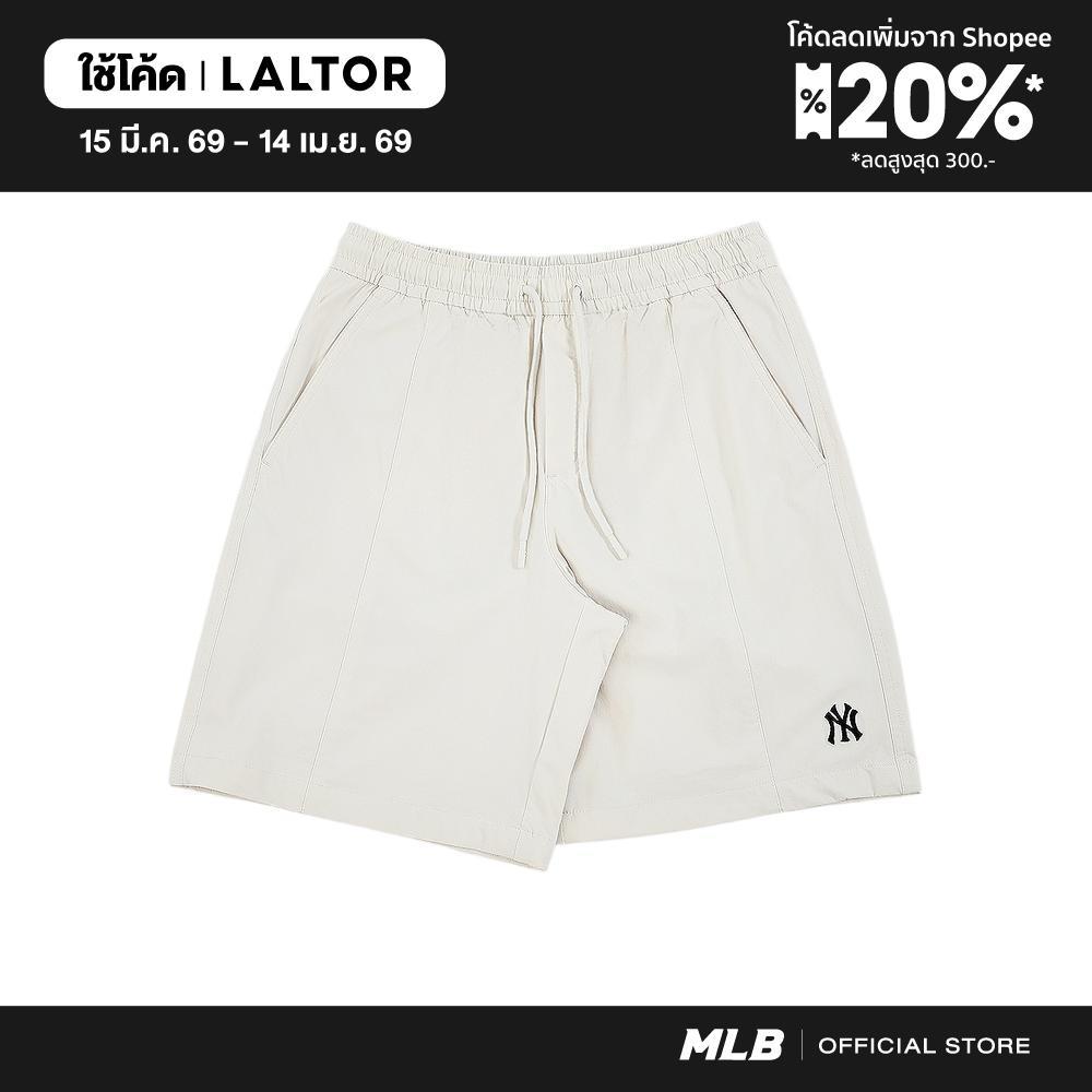 MLB กางเกงขาสั้น ยูนิเซ็กส์ Basic Cooling Cargo 7-Inch Shorts รุ่น 3ASMB0154 50CRD สีครีมเข้ม