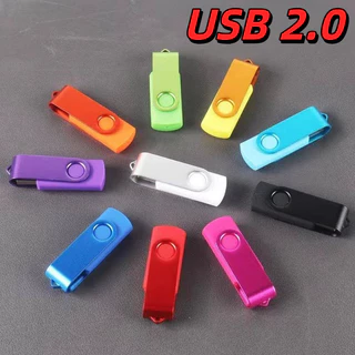 แฟลชไดรฟ์ usb หมุนได้อุปกรณ์เสริมคอมพิวเตอร์พกพาตัวอักษรที่กําหนดเองเพื่อนร่วมชั้นโรงเรียนของขวัญองค์กรนิทรรศการของขวัญเล็กๆที่กําหนดเอง logo128MB 256MB 512MB 4GB