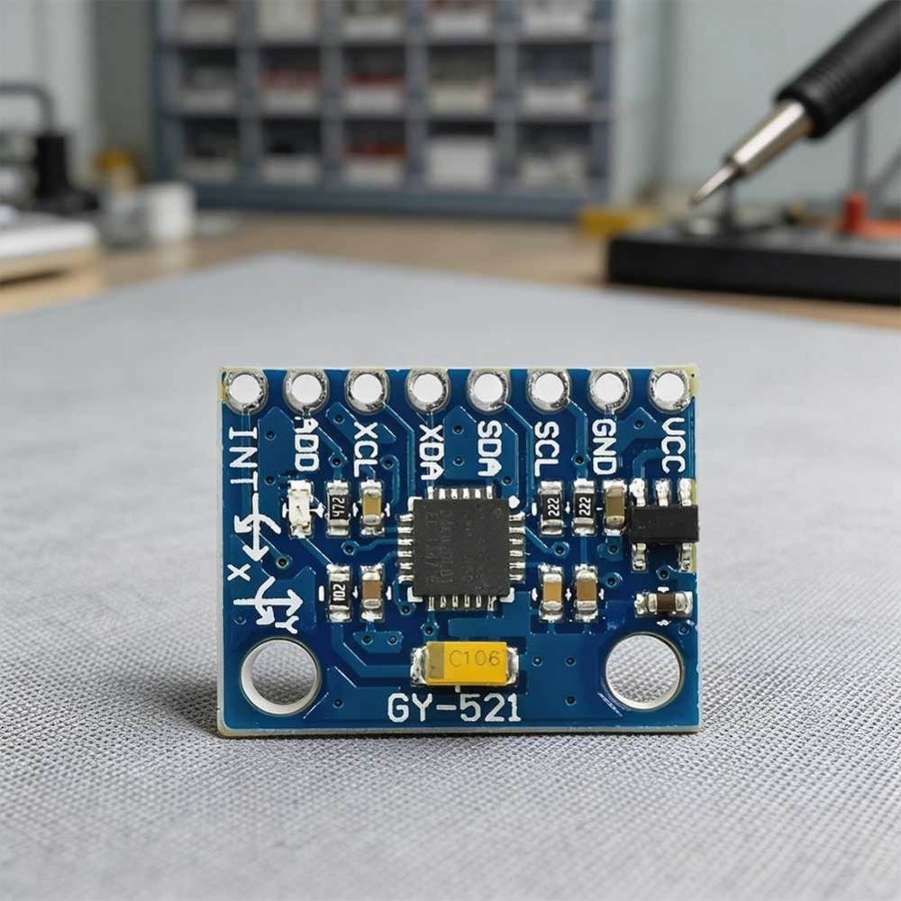 MPU-6050 โมดูล Triaxial Accelerometer Triaxial Gyroscope I2C การสื่อสาร