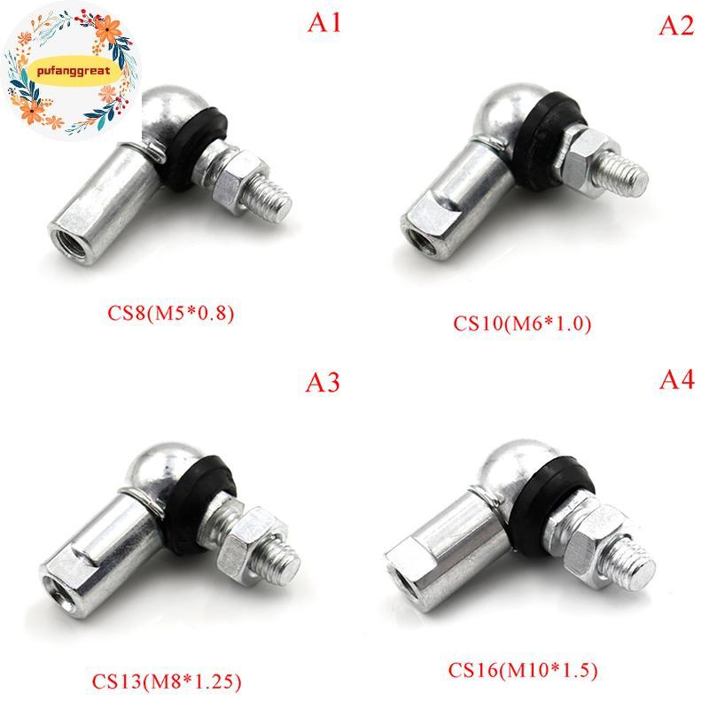 Pufanggreat Ball Head Joint Rod End Bearing M5 M6 M8 M10 มุมขวา CS8/CS10/CS13/CS16 TH