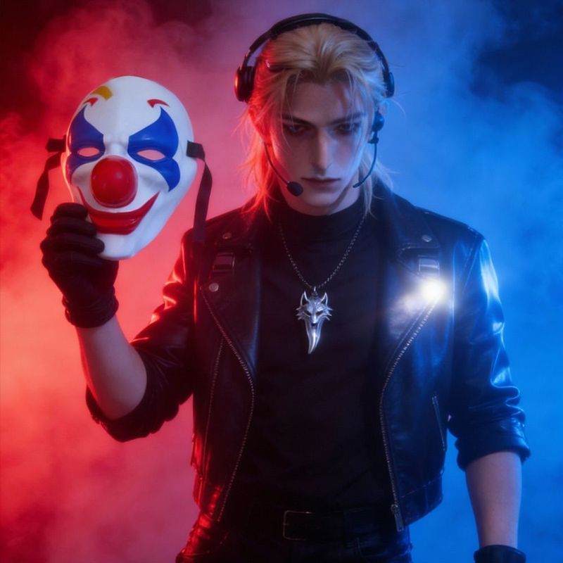 หน้ากาก Peace Elite Monster Choco Clown ชุด Peace Elite Skin Monster Choco หน้ากากคอสเพลย์ Props 3.1