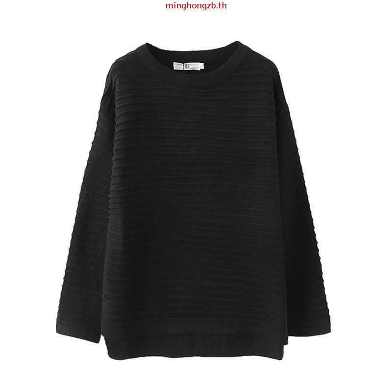 3Second Womens Stripe Jacket Knit Crewneck Sweater Caprice HP-C010725