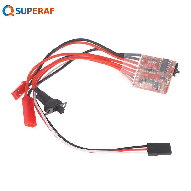 SUPERAF Micro ESC 10A 15A 20A 30A แปรง ESC RC ESC Electric Speed Controller สําหรับ DIY Mini 1/16 1/