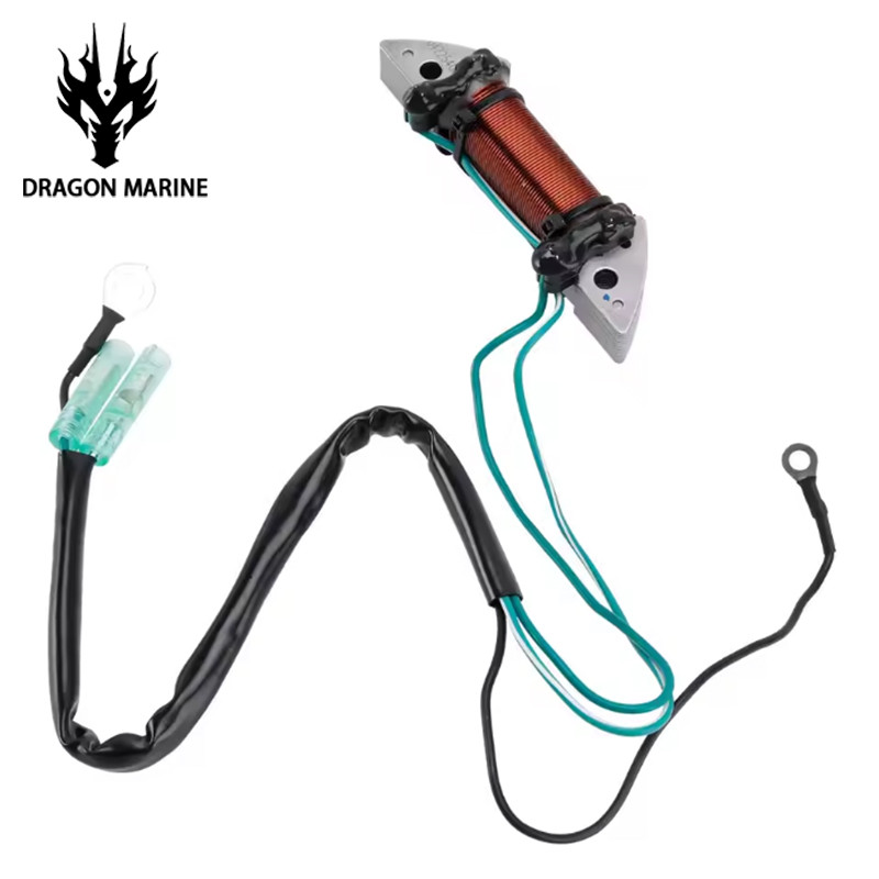 6F5-85533 คอยล์แสงสําหรับ Yamaha 2 จังหวะ 40HP E40J E40G มอเตอร์นอก 6F5-85533-10
