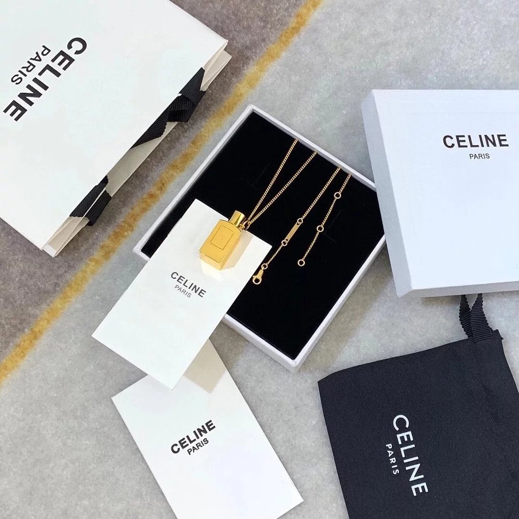 สร้อยคอสไตล์ขวดน้ำหอม Celine ใหม่
