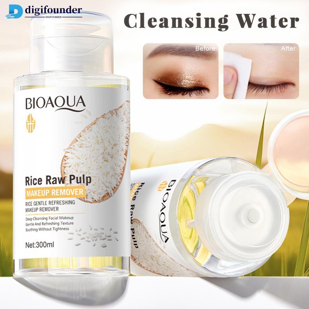 DIGIFOUNDER Rice Puree Mild and Refreshing Makeup Remover for Facial Makeup Cleansing Makeup Removal