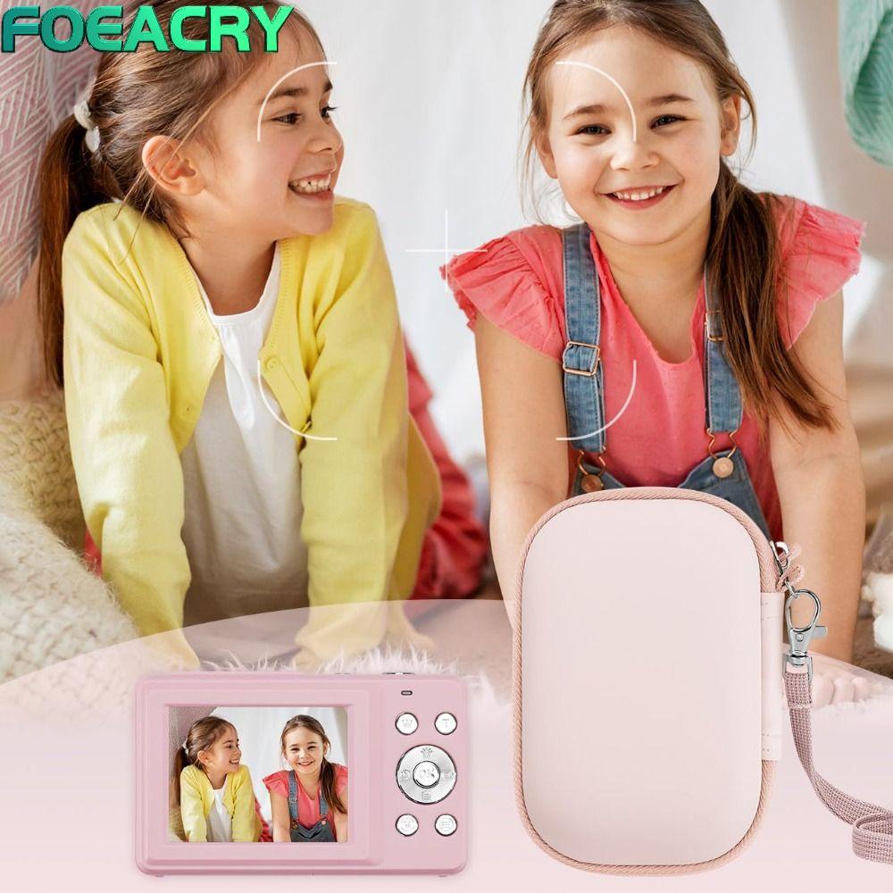 FOEACRY กระเป๋าเดินทาง, กันกระแทก EVA Shell กล้องเก็บ, แบบพกพา Anti-fall กันน้ําน่ารัก SD Card Stora