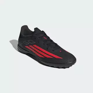 adidas ฟุตบอล รองเท้าฟุตบอล F50 League Turf Unisex สีดำ JR8977