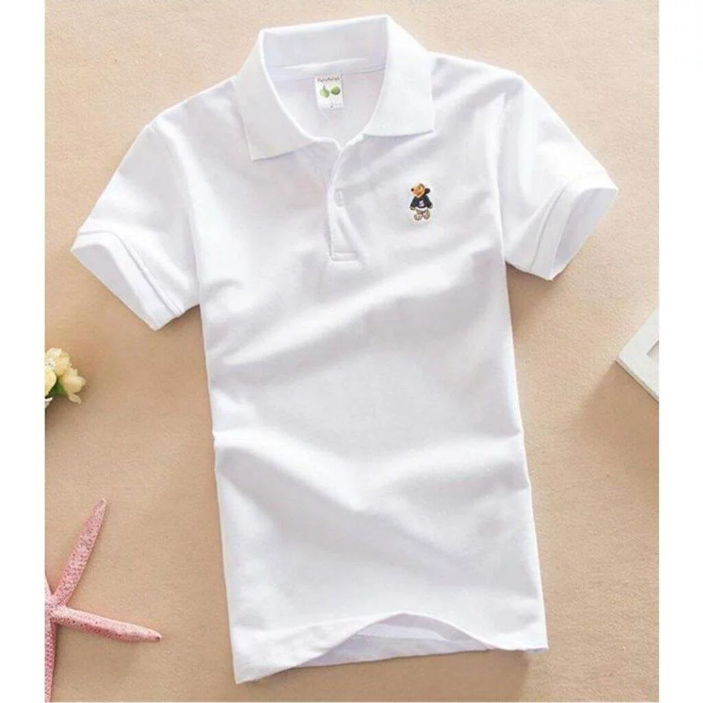 เสื้อคอปกเด็ก ผ้านุ่ม งานดี ส่งจากไทย