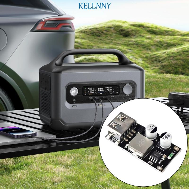 Kelln โมดูลก้าวลง 6-32V 9V 12V 24V to Fast Quick Charging Circuit Board 3V 5V 12V
