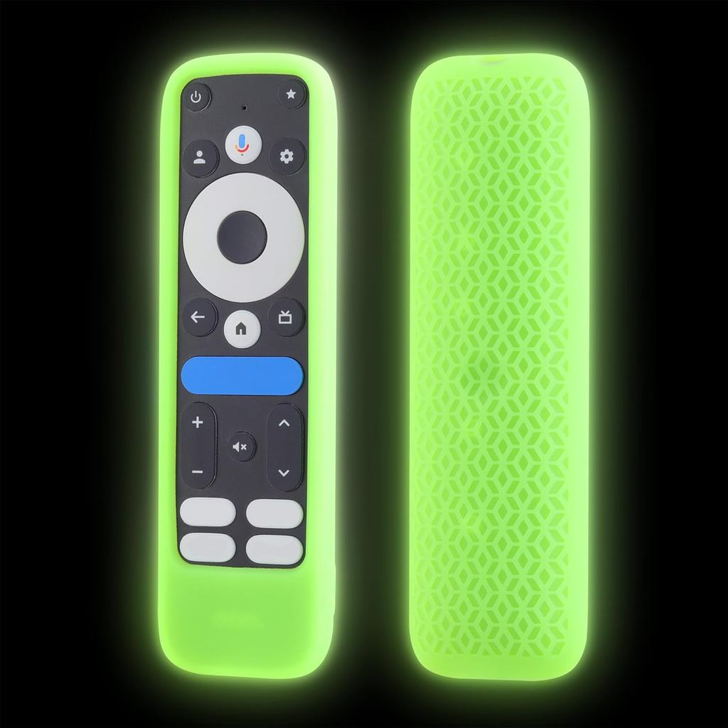 LEFXMOPHY Remote Case สําหรับ onn Google TV 4K Pro Streaming Device (2024) Android TV Box Green Cove