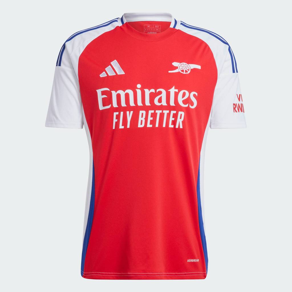 adidas ฟุตบอล เสื้อฟุตบอลชุดเหย้า Arsenal 24/25 ผู้ชาย สีแดง IT6141