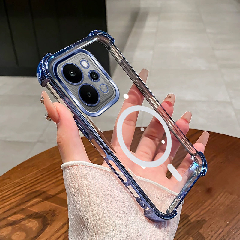 เหมาะสําหรับเคสโทรศัพท์ Realme P4 POWER 5G 2025 กันกระแทกแม่เหล็กใหม่ softCase SZ15