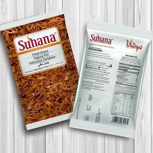 SUHANA FRIED ONION พิมพ์นําเข้า洋葱 菜度