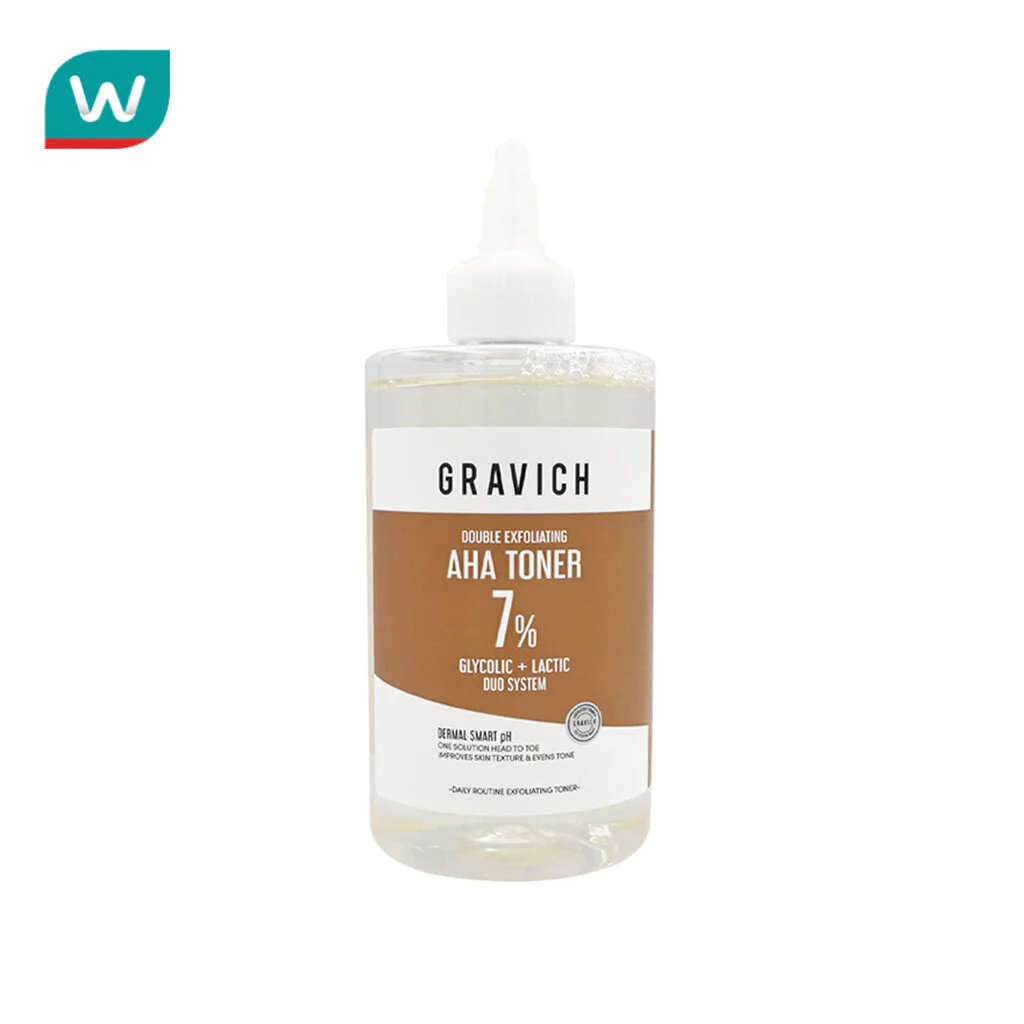 Gravich กราวิช ไกลโค แลคติก ดับเบิ้ล เอเอชเอ เอ็กซ์โฟลิเอติ้ง โทนเนอร์ 315 มล.
