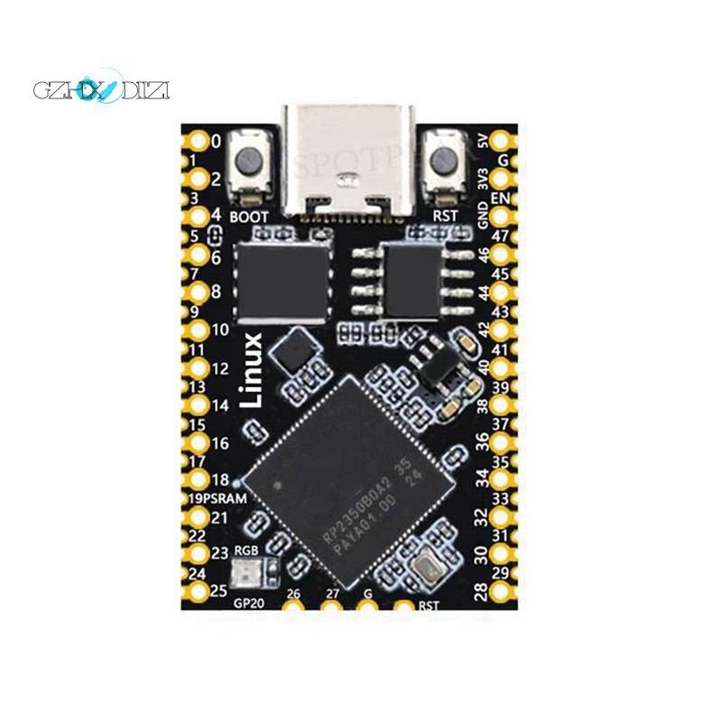 GzhxdiiziFor 2 RP2350B สําหรับ Linux Mini Development Board Full 48 GPIOs เอาต์พุต PSRAM-8 MB สําหรั