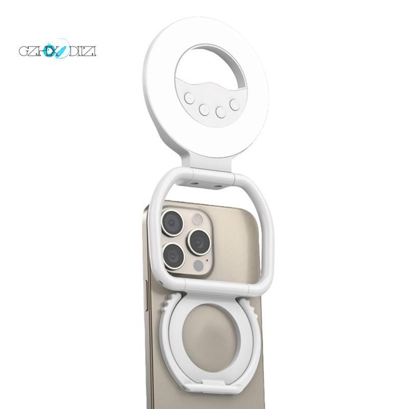 GzhxdiiziUSB ชาร์จ LED Selfie Ring Light เลนส์โทรศัพท์มือถือ LED Selfie โคมไฟสําหรับสมาร์ทโฟนสําหรับ