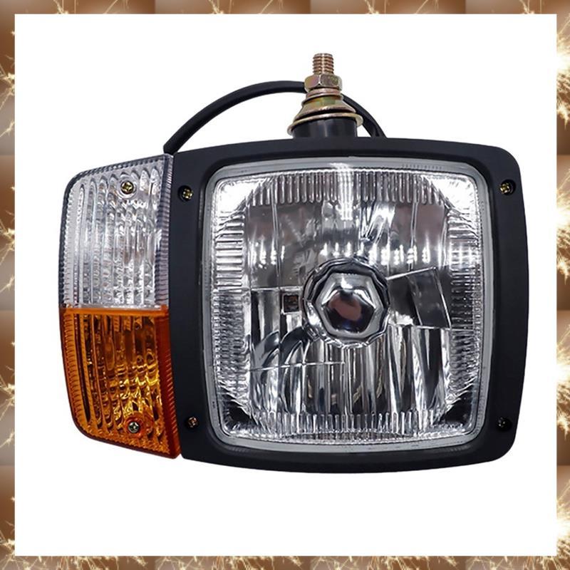 (OKB)ไฟหน้าไฟทํางานสัญญาณไฟเลี้ยว LED สากล,สําหรับรถพ่วงรถแทรกเตอร์รถขุดรถบรรทุกด้านซ้าย