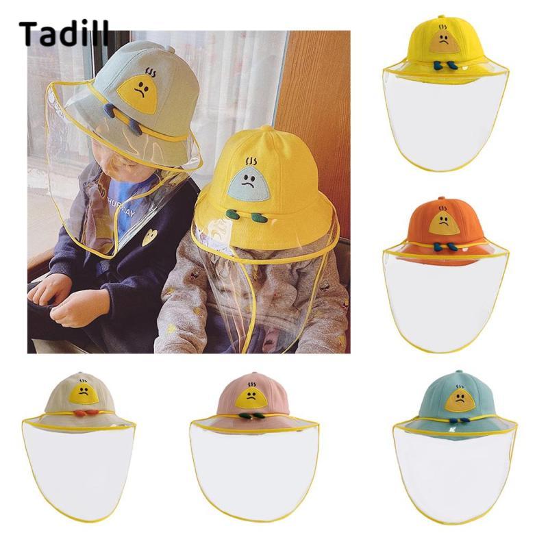 หมวกเด็กชายและหญิงทรงBucket Cap แบบถอดได้ ป้องกันUV สำหรับขี่จักรยานหรือนอก trời
