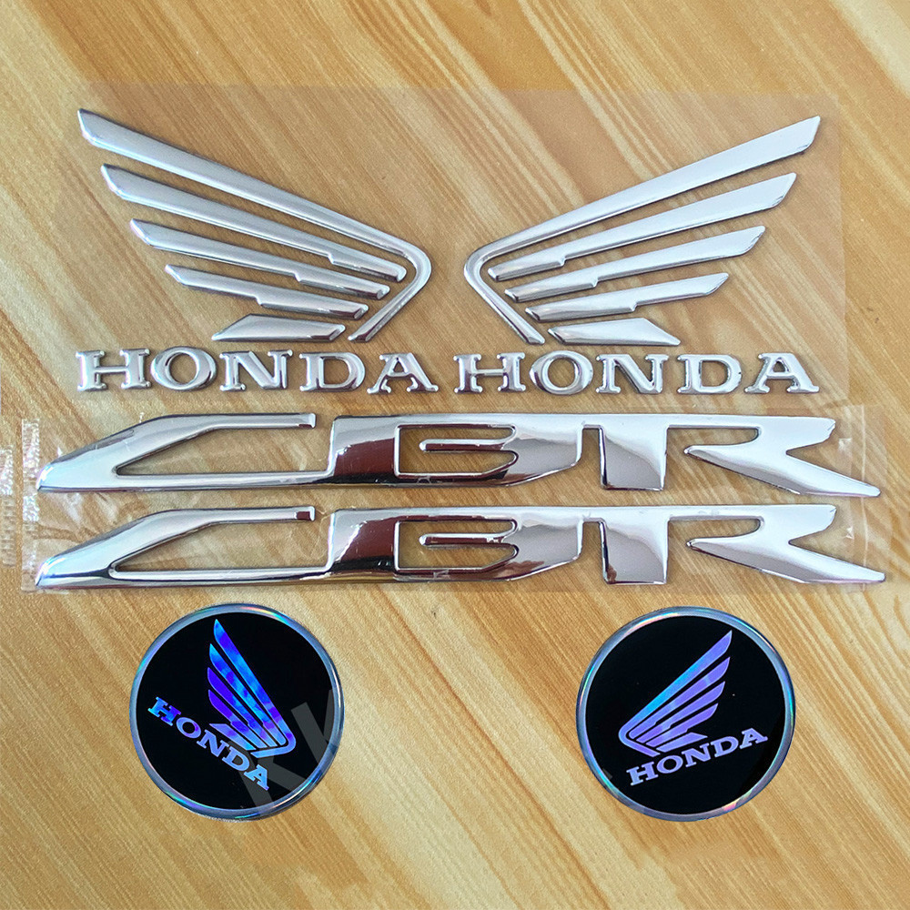 สติ๊กเกอร์ 3d สําหรับตกแต่งถังน้ํามันรถจักรยานยนต์ Honda Cbr250 300 400 500 650R Cbr800 Cbr919 Cbr10