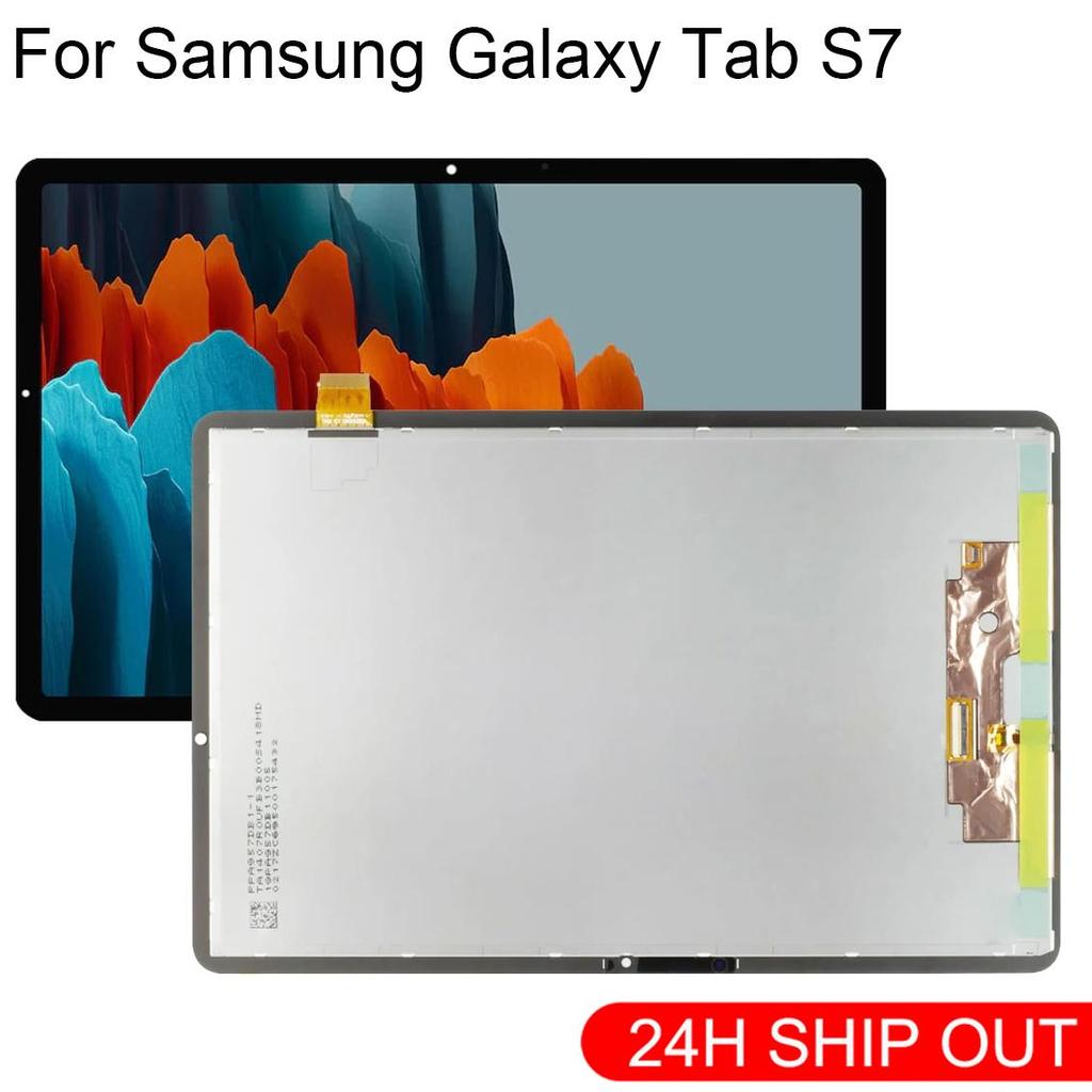 11 "ทดสอบ LCD ใหม่สําหรับ Samsung Galaxy Tab S7 จอแสดงผล LCD หน้าจอสัมผัสสําหรับ Samsung SM T870 T87