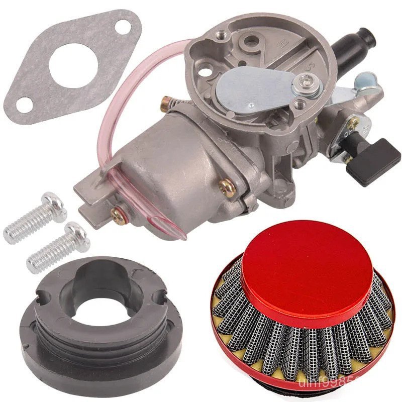 คาร์บูเรเตอร์คาร์โบไฮเดรต 2 จังหวะพร้อม Pod Air Filter Manifold Inlet ท่อสําหรับ 43cc 47cc 49cc Air 