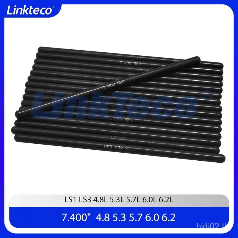 16PCS เครื่องยนต์ 7.400 "Pushrods สําหรับ GM LS 4.8 5.3 5.7 6.0 6.2 LS1 LS2 LS3 LS6 L99 LS4 L33 LM7 