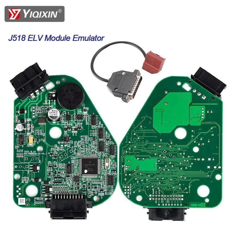 J518 ELV โมดูล Emulator สําหรับ AUDI C6 Q7 A6 พวงมาลัยล็อค Emulator J518 ชุดซ่อม VVDI เฉพาะการเขียนโ