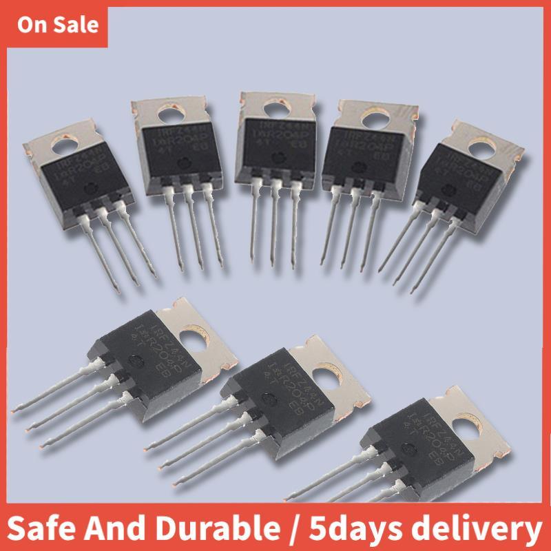 10 ชิ้น IRFZ44N IRFZ44 Power ทรานซิสเตอร์ MOSFET N-Channel 49A แอมป์ 55V