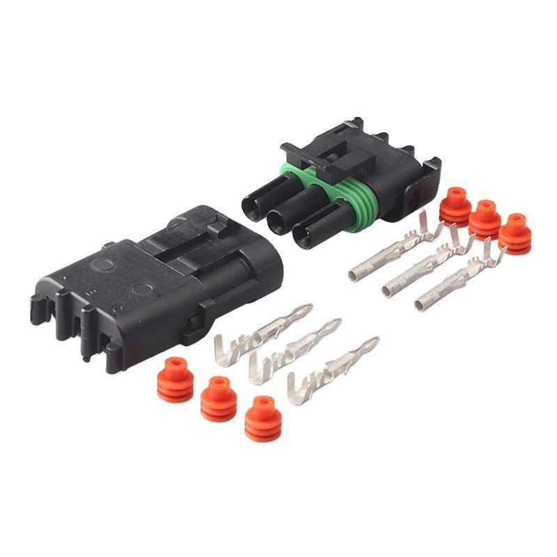 DJ3031Y-2.5-11/21 ขั้วต่อรถยนต์ 3P ขั้วต่อกันน้ํา12010717 12015793 8O3L