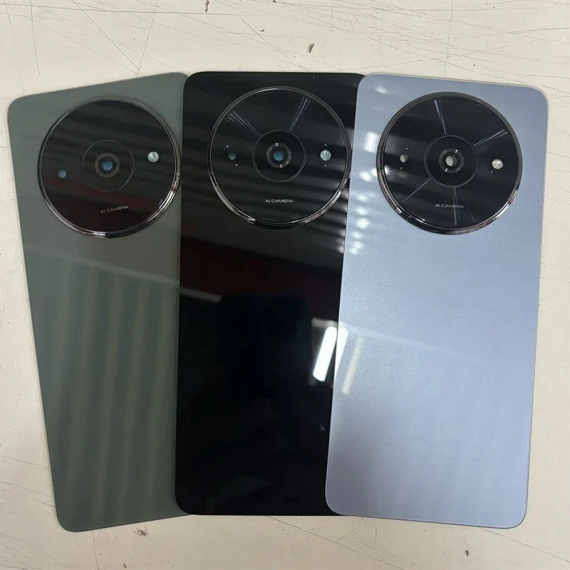 แบตเตอรี่ฝาหลังด้านหลังเปลี่ยนซ่อมอะไหล่เลนส์กล้องสําหรับ Redmi A3 23129RN51X