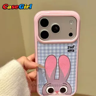 เคสไอโฟน IPhone 15 16 17 11 13 14 12 Pro Max 14 16 15 Plus 13 11 16 15 12 Pro จูดี้ คู่รัก เคสใหม่ ครอบเต็ม