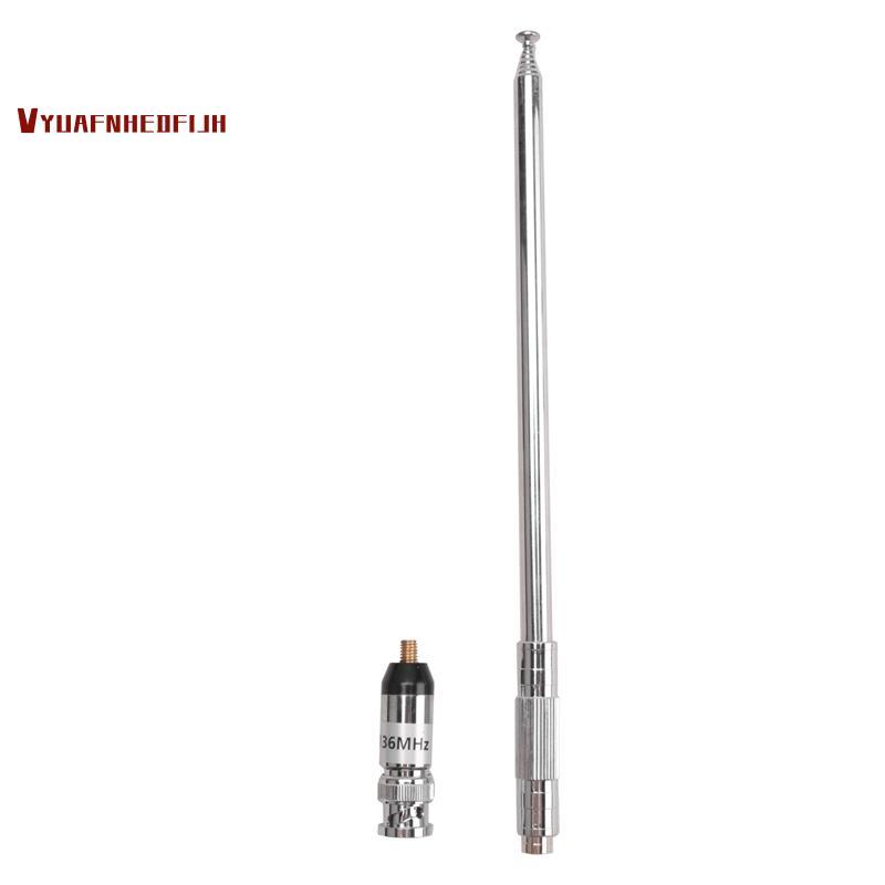 118-136MHZ BNC Telescopic Antenna กําไรสูง Airband เสาอากาศสําหรับ TH-28A TH-48A TH-78A ความถี่การบิ