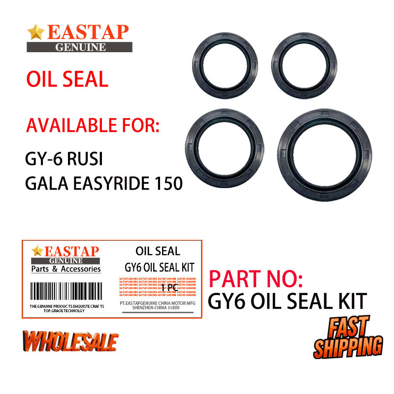 Gy6 oil seal set rusi gala easyride 150 Gy6