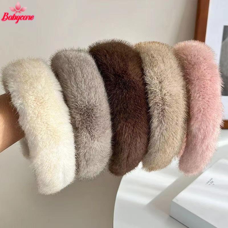 วงแหวนผม.Fluffy.Fur สำหรับผู้หญิง ผมนุ่มและสไตล์หลากหลาย เหมาะสมกับหน้าหนาวและการให้เป็นของขวัญ