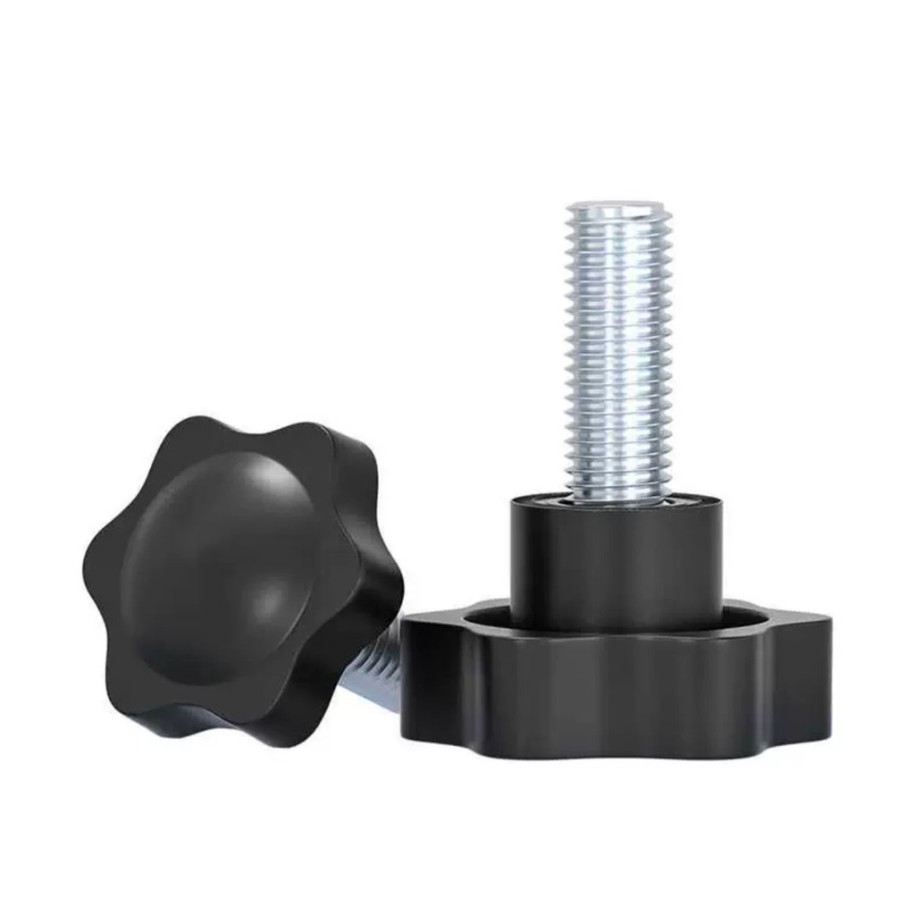 สังกะสี Torx จับสกรู 6 ดาวมือสกรูหัวยาง Bolt 32 มม.หัว