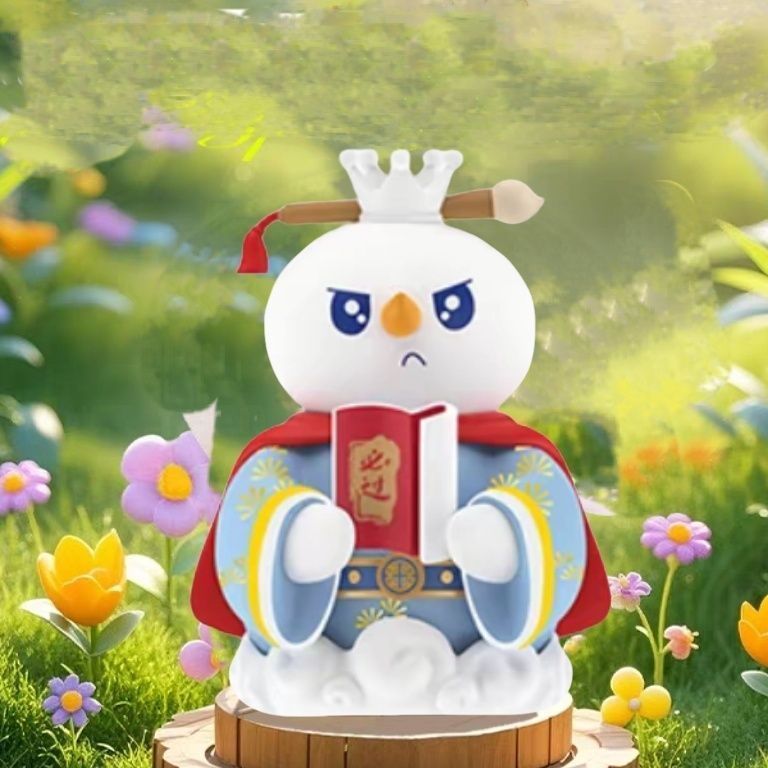 Mixue Ice City Mystery Box Hand-made Doll Series เครื่องประดับของเล่นสินค้าของขวัญทั้งชุดรวมสไตล์ซ่อ