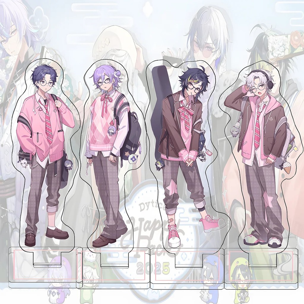 Standee อะนิเมะ Nijisanji Dytica Kagetsu micha รุ่นจอแสดงผลตารางการศึกษาตกแต่งของขวัญอุปกรณ์เสริมพร้