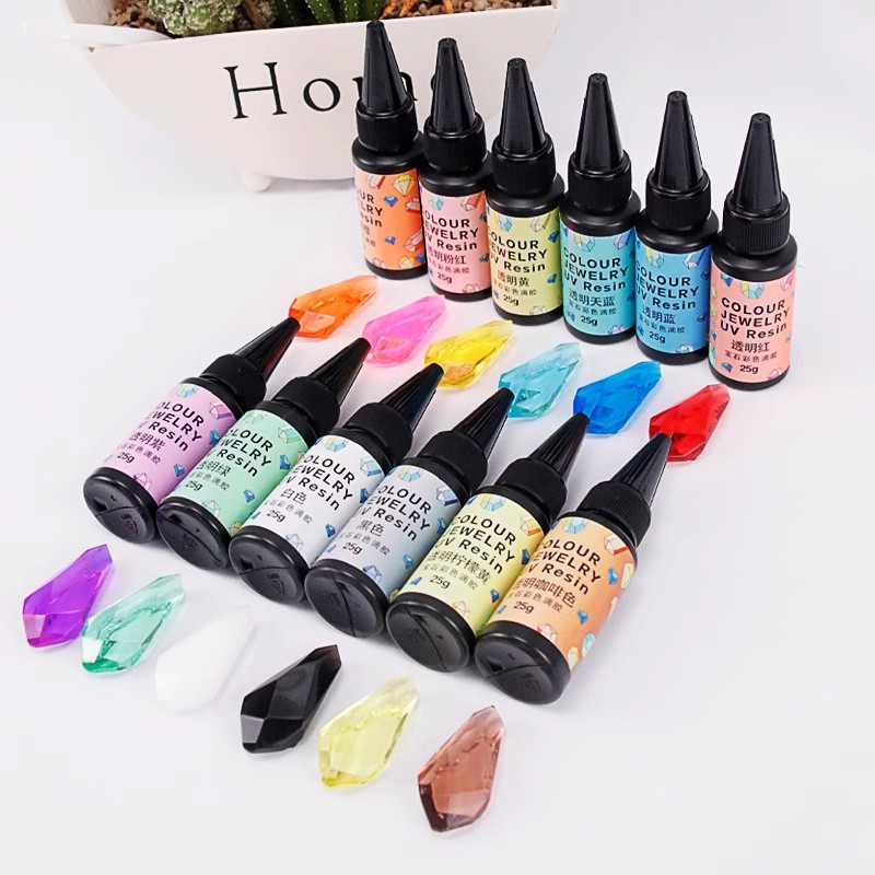 Sakura UV Epoxy Color UV Glue Quick-Drying Glue Crystal Epoxy Ultraviolet Rapid Curing Handmade diy 