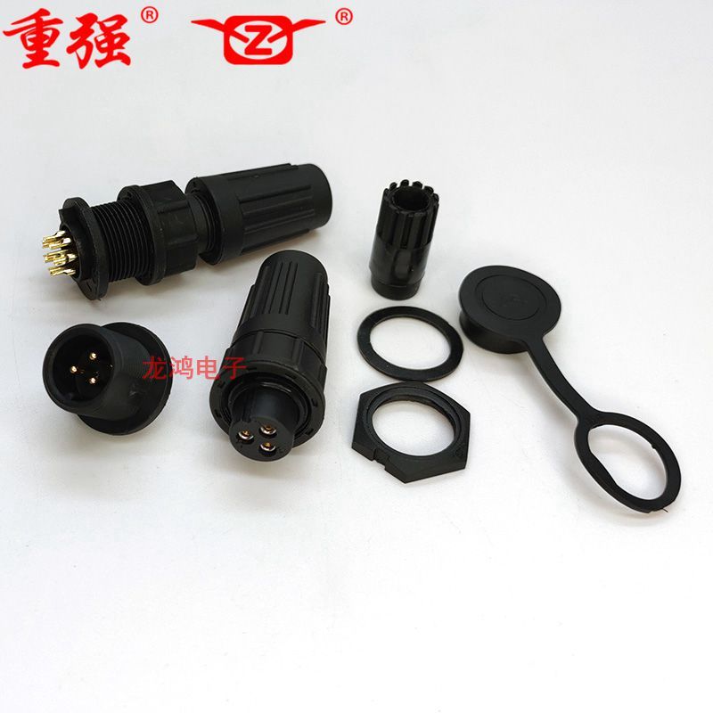 ของแท้ Heavy กันน้ําการบินปลั๊กเกลียวซ็อกเก็ต Z108-2 หลุม 3/4/5/6/7/8 Core เชื่อมเชื่อมต่อ A + B